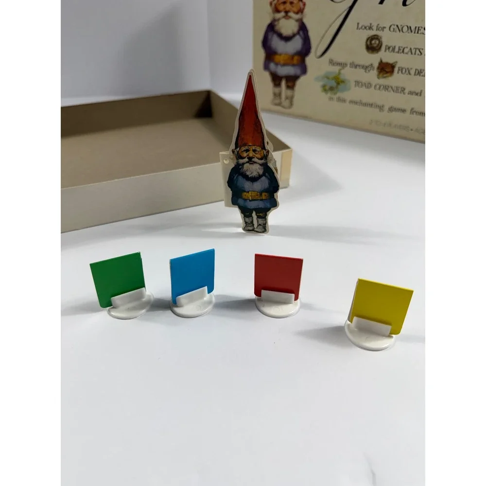 Vintage 1979 Parker Brothers GNOMES Board Game Complete No 154 Rare Fantasy